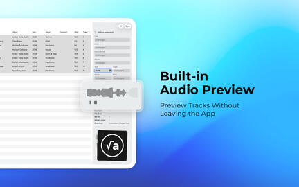 Built-in Audio Preview
